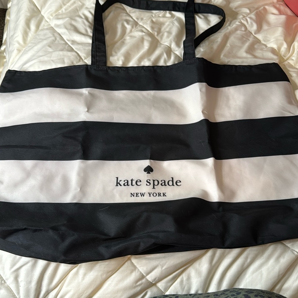 Very large canvas Kate Spade tote